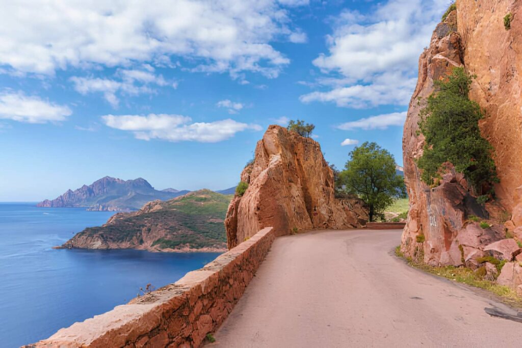 Moto road trip en corse