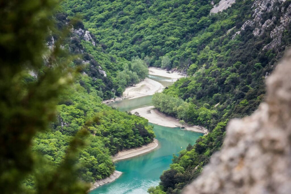 Gorges du verdon à moto